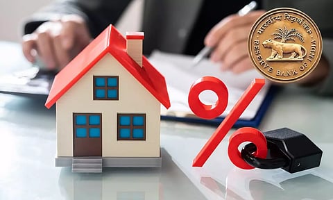 Home loan and RBI Logo