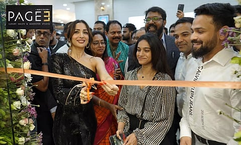 Actor Malaika Arora at Page 3 Salon at Lulu Mall Kochi