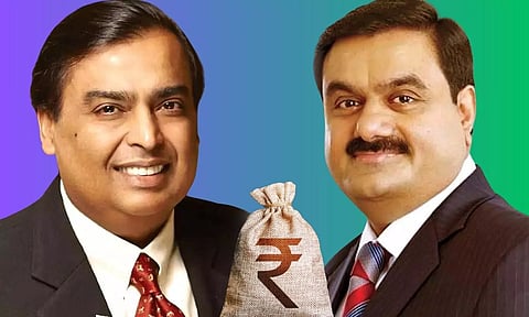 Mukesh Ambani, Gautam Adani