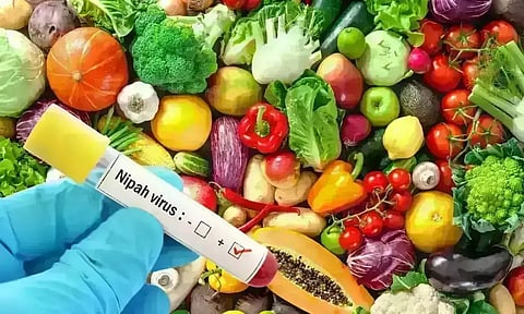 Nipah Virus test, Fruits and vegetables