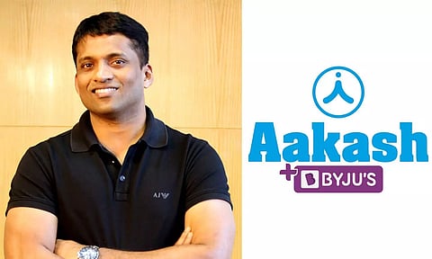 Byju Raveendran, Aakash logo