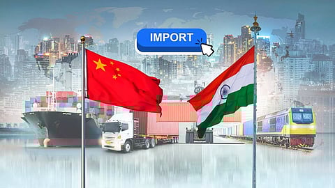 China remains India's largest source of imports