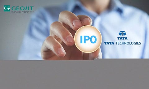 IPO, Geojit, Tata Tech logo