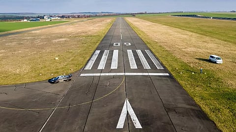 Airport runway