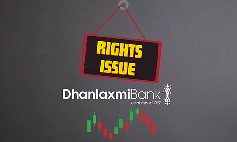 Rights Issue, Dhanlaxmi Bank logo