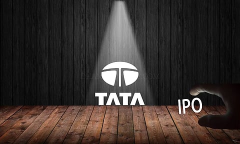 tata logo, IPO