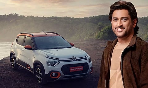 ms dhoni, indian captain, citroen