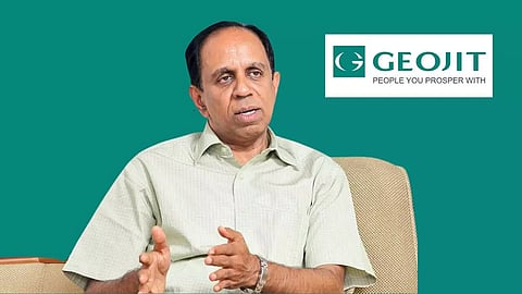 C.J George , Managing Director, Geojit Financial Services