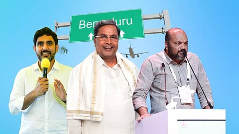 Image Courtesy: x.com/PRajeevOfficial, x.com/naralokesh