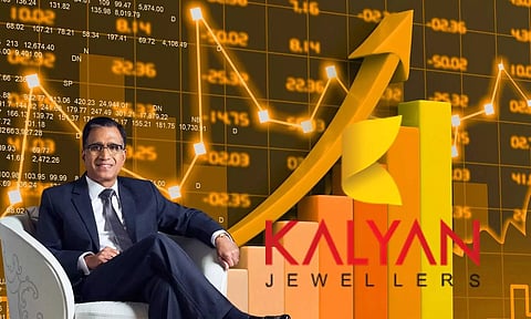 T.S. Kalyanaraman kalyan jewelers logo stock market