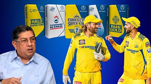 Image Courtesy: x.com/ChennaiIPL, indiacements.co.in