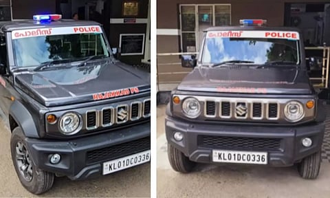 kerala police maruti suzuki jimny idukki rajakkad