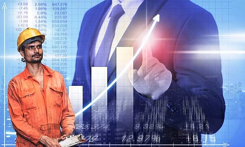 indian worker, corporate profit increase representation