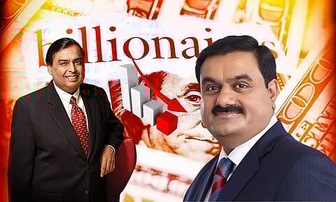 Mukesh Ambani, Gautam Adani billionaire background