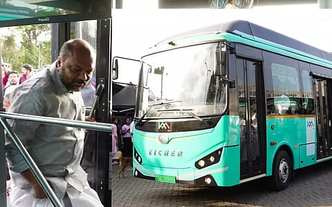 കൊച്ചി മെട്രോ ഇലക്ട്രിക് ബസ് സര്‍വീസിന് തുടക്കം; അഭിമാനകരമെന്ന് വ്യവസായ മന്ത്രി പി.രാജീവ്