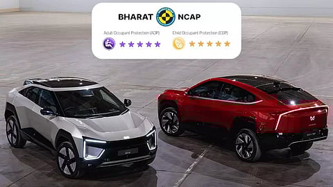 സുരക്ഷയിലും കേമന്മാര്‍, ഭാരത് എന്‍ക്യാപ്പില്‍ മികവ് കാട്ടി മഹീന്ദ്രയുടെ ഇലക്ട്രിക് ഇരട്ടകള്‍