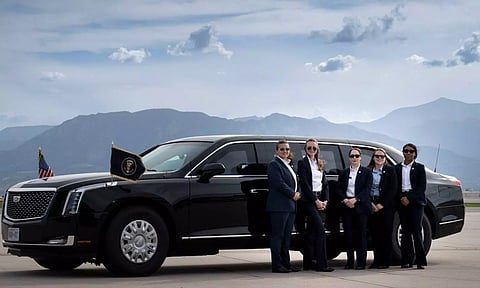 Cadillac one official car of us president