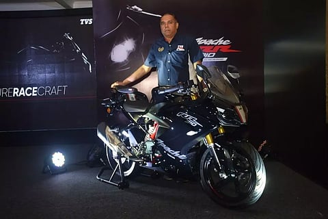 സ്ലിപ്പര്‍ ടെക്‌നോളജിയുമായി ടിവിഎസ്  അപ്പാച്ചെ ആര്‍ആര്‍ 310 എത്തി, വില 2.10 ലക്ഷം