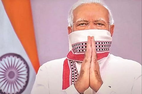 സാമ്പത്തിക വൈഷമ്യങ്ങള്‍ മറികടന്ന് ഇന്ത്യ ലോകത്തിനു   മാതൃകയാകുമെന്ന് മോദി