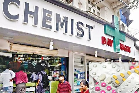 ജീവനക്കാരുടെ കുറവു മൂലം പ്രവര്‍ത്തനം താളം തെറ്റി   മെഡിക്കല്‍ ഷോപ്പുകള്‍