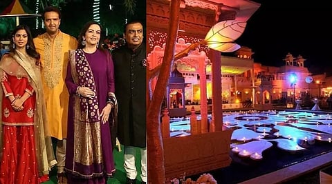 അംബാനി-പിരമൾ വിവാഹം: ഉദയ്‌പൂരിൽ ഒറ്റദിവസം പറന്നെത്തിയത് 141 വിമാനങ്ങൾ