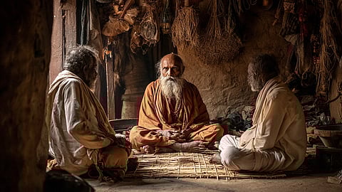 Illustration of Kalinath Baba