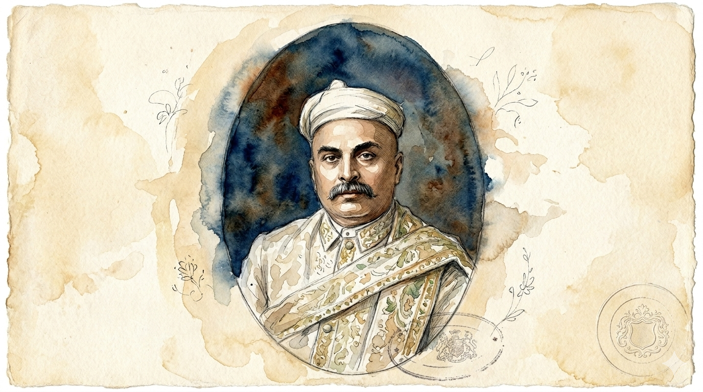 D.B. Parasnis Portrait