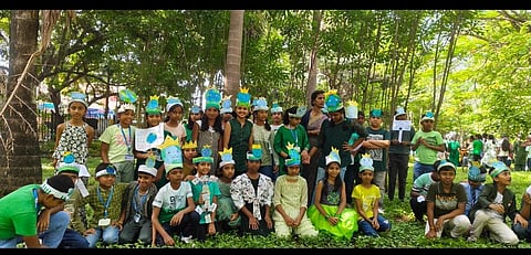 SJR Kengeri students unite for a cleaner planet