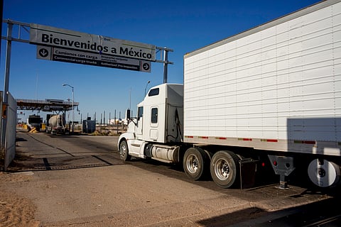 Mexican truckers learn English to meet new US language rules