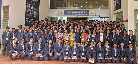 Sree Ayyappa Education Centre visits ISRO–ISTRAC