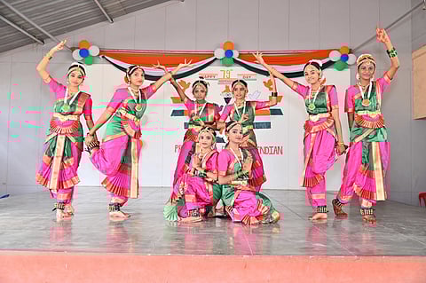 Our Lady of Fatima High School showcases freedom with tricolor