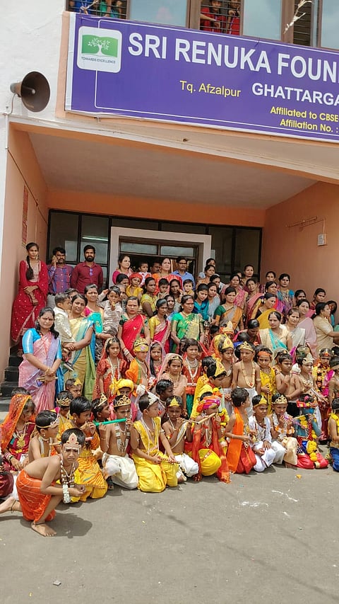 SRDF CBSE School celebrates Janmashtami with devotion