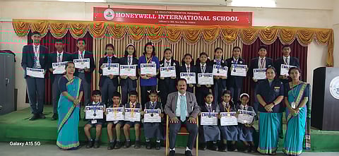 Honeywell Int'l school excels at Math and Science exhibition