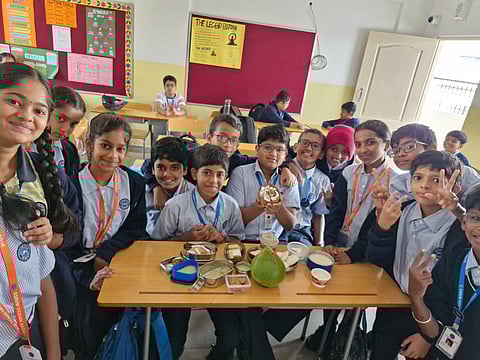 Sri Sri Ravishankar Vidya Mandir marks Coconut Day