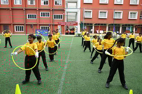 NPS Rajajinagar hosts vibrant Sports Day