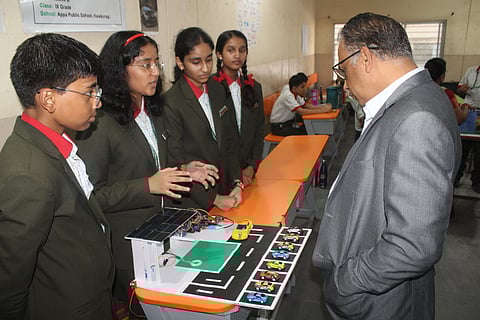 Appa Public School showcases wireless charging innovation