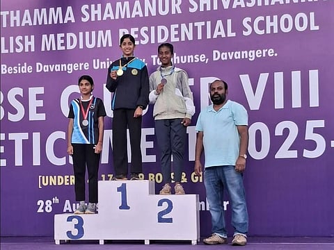 Vaishnavi Kamanache of Bharatesh Central qualifies for nationals