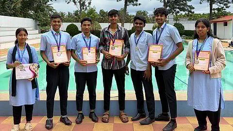 Varin Int'l qualifies for state-level swimming championship