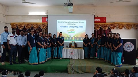 Honeywell International School marks National Unity Day