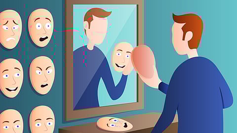 Speak classy English, say it with a mask