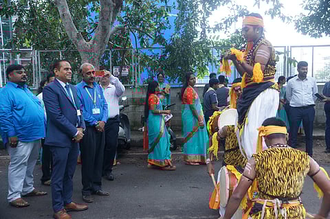 Widia Poornaprajna hosts Karnataka–Ladakh art integration event