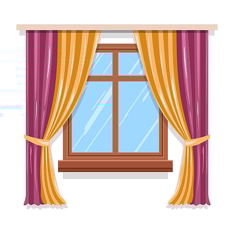 Difference between curtains and drapes