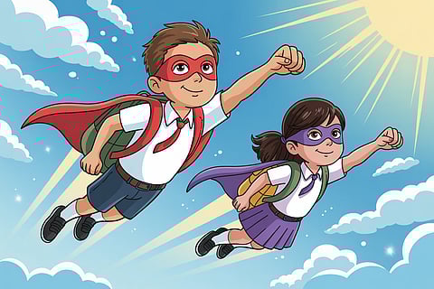 World Children's Day:  School kids speak of futures they imagine