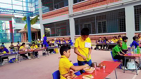 Jubilee English High School holds CCA competitions