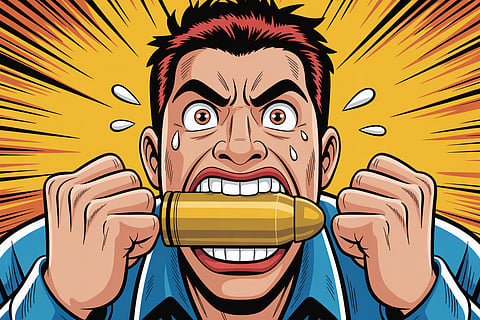 Why do we ‘bite the bullet’?