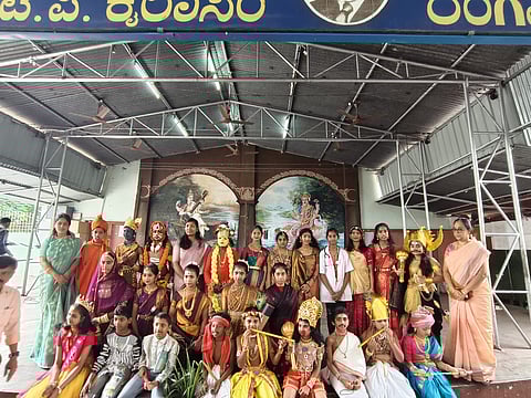 Sadvidya High School organises student competitions