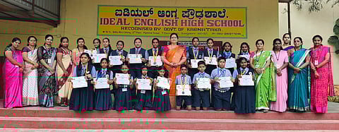 Ideal English High School students succeed at Prathibha Karanji