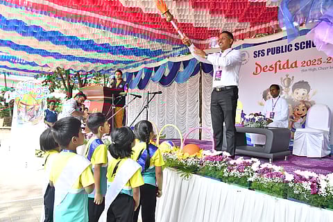 SFS Public School hosts Kindergarten Sports Day
