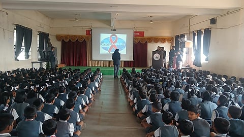 Honeywell International School observes National AIDS Day