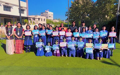 KSR CBSE School students excel in Children’s Day competitions